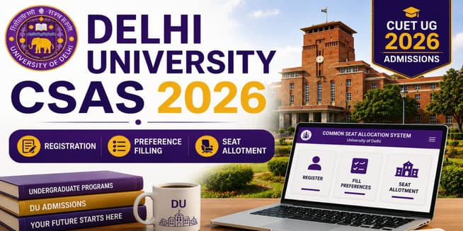 DU CSAS 2026: Dates, Registration, Preferences, and Seat Allotment